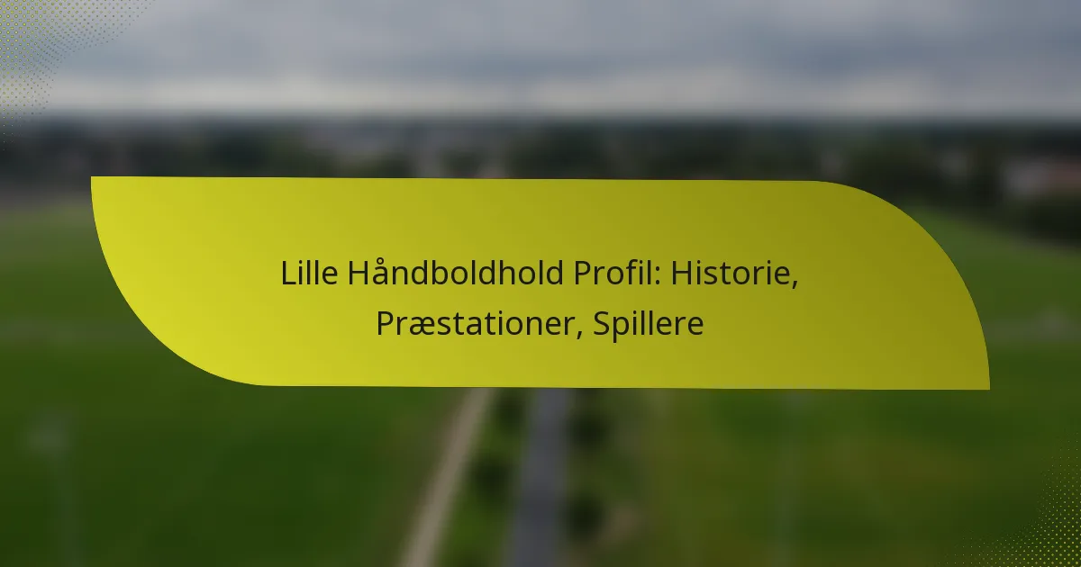 Lille Håndboldhold Profil: Historie, Præstationer, Spillere